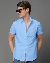 FANTASTIC PLAIN MEN'S EXCLUSIVE COTTAN FABRIC BOLD  SHIRT