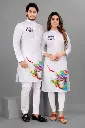 HOLI SPECIAL COUPLE HOLI KURTA SETS