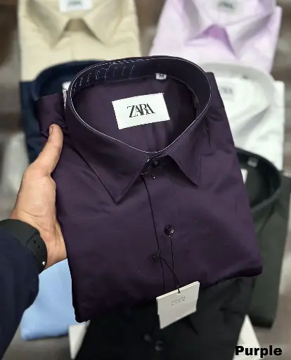 Zara Men Custom Fit Normal Shirt